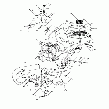 ENGINE MOUNTING 500 SP (4920222022023A)