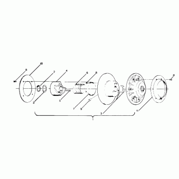 DRIVEN CLUTCH 500 SP (4920222022026A)