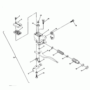 MASTER CYLINDER ASSEMBLY 500 SP (4920222022028A)