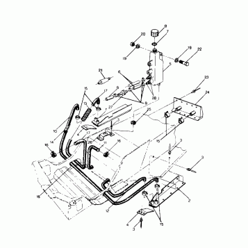 COOLING SYSTEM  500 SP (4920222022029A)