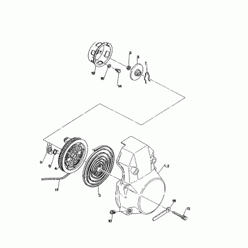 RECOIL STARTER  500 SP (4920222022035A)