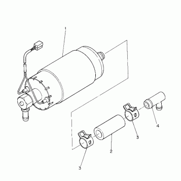 FUEL PUMP  500 SP (4920222022037A)