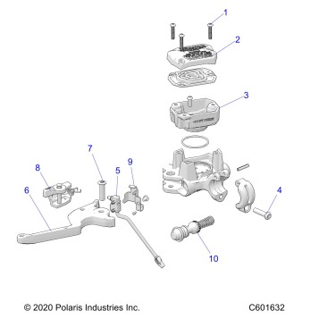BRAKES, MASTER CYLINDER ASM. - S23TKV8RS (C601632)