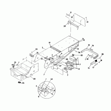 TUNNEL ASSEMBLY 440 (4921242124001A)