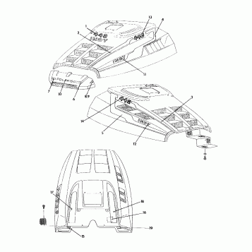 HOOD-DECALS 440 (4921242124009A)