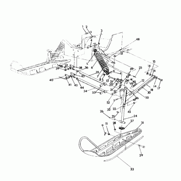 FRONT SUSPENSION and SKI 440 (4921242124015A)