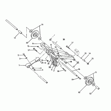 FRONT TORQUE ARM  440 (4921242124027A)