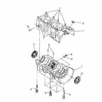 CRANKCASE 440 (4921242124035A)