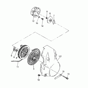 RECOIL STARTER  440 (4921242124039A)