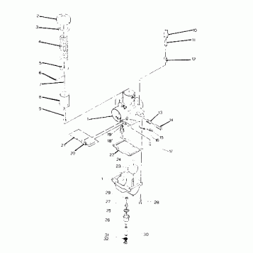 CARBURETOR 440 (4921242124043A)