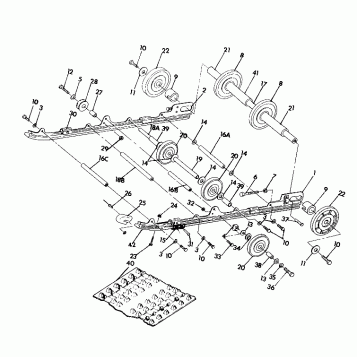 SUSPENSION 500 and 500 Classic (4921252125031A)