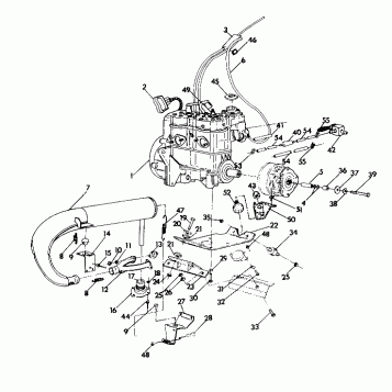 ENGINE MOUNTING 500 and 500 Classic (4921252125037A)
