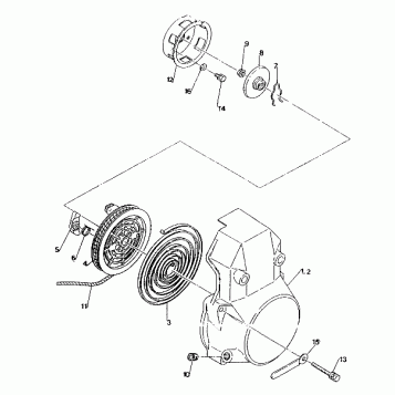 RECOIL STARTER 500 and 500 Classic (4921252125046A)