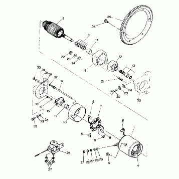 STARTING MOTOR 500 Classic (4921252125052A)