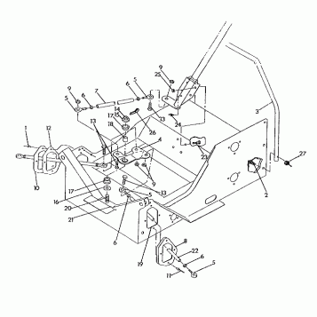 STEERING  500 SP/500 SKS (4921262126021A)