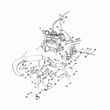 ENGINE MOUNTING 500 SP/500 SKS (4921262126033A)