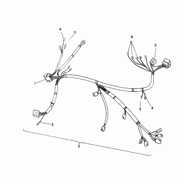 WIRING HARNESS 500 SP/500 SKS (4921262126036A)