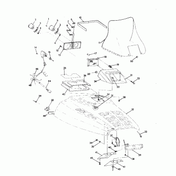 HOOD ASSEMBLY Trail (4921272127009A)
