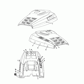 HOOD - FOAM/FOIL Trail (4921272127015A)