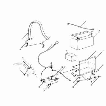 ELECTRIC START COMPONENTS Trail (4921272127018A)
