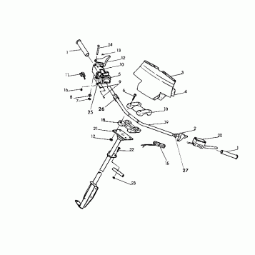 STEERING - HANDLEBAR Trail (4921272127022A)