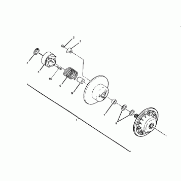 DRIVEN CLUTCH Trail (4921272127034A)