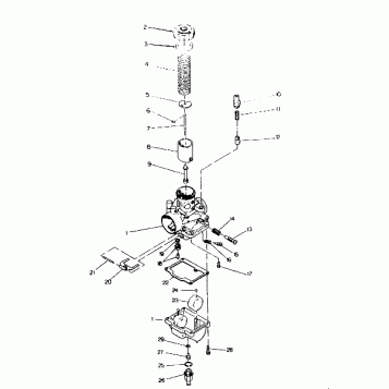 CARBURETOR Trail (4921272127043A)