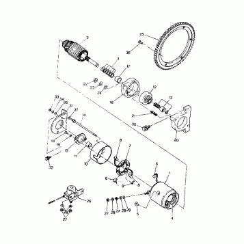 STARTER  Trail (4921272127047A)