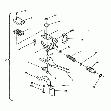 MASTER CYLINDER ASSEMBLY Sport/Sport GT (4921282128021A)