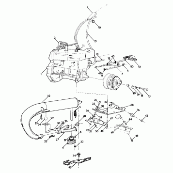 ENGINE MOUNTING Sport/Sport GT (4921282128037A)