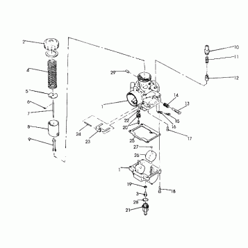 CARBURETOR Sport/Sport GT (4921282128048A)