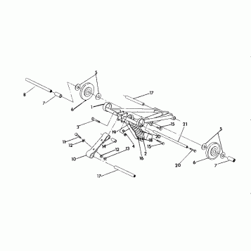 FRONT TORQUE ARM SuperTrak (4921292129025A)