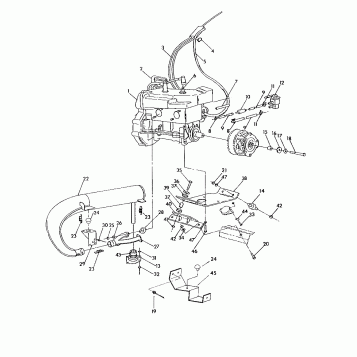 ENGINE MOUNTING SuperTrak (4921292129029A)