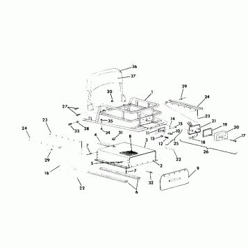 RACK/TUNNEL EXTENSION WideTrak (4921302130014A)