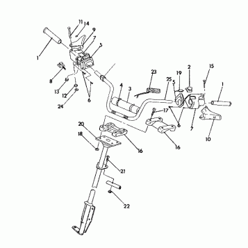 STEERING - HANDLEBAR WideTrak (4921302130018A)