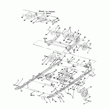 SUSPENSION WideTrak (4921302130023A)