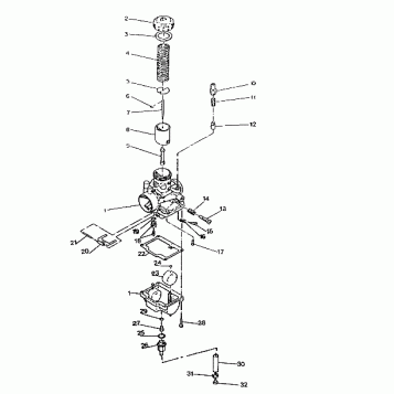 CARBURETOR WideTrak (4921302130039A)