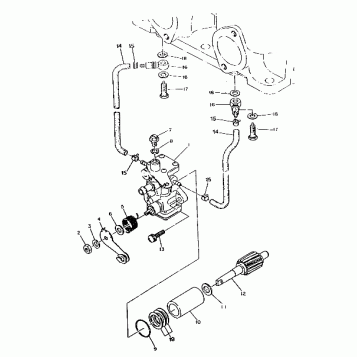 OIL PUMP WideTrak (4921302130042A)