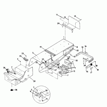 TUNNEL ASSEMBLY 650 (4921312131001A)