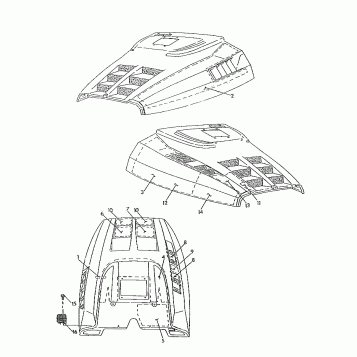 HOOD - FOAM/FOIL 650 (4921312131011A)