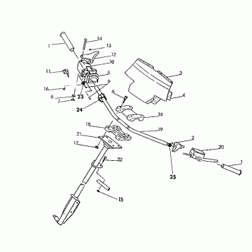 STEERING - HANDLEBAR 650 (4921312131016A)