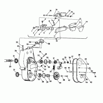 BRAKE and CHAINCASE 650 (4921312131019A)