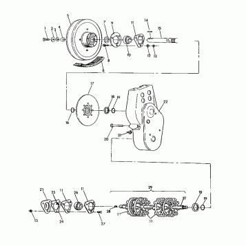 CHAINCASE ASSEMBLY 650 (4921312131021A)