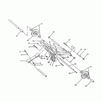 FRONT TORQUE ARM  650 (4921312131025A)