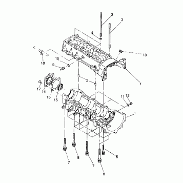 CRANKCASE 650 (4921312131035A)