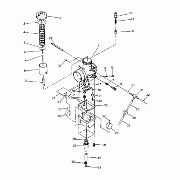CARBURETOR 650 (4921312131039A)