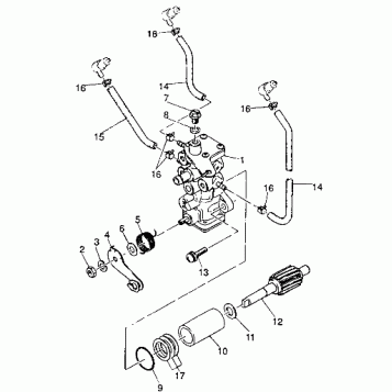 OIL PUMP  650 (4921312131041A)