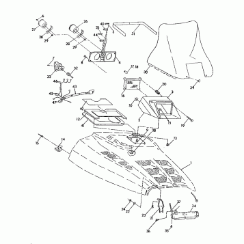 HOOD ASSEMBLY RXL/RXL SKS (4921322132007A)