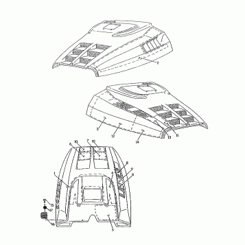 HOOD - FOAM/FOIL RXL/RXL SKS (4921322132011A)