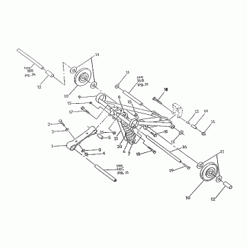 FRONT TORQUE ARM RXL/RXL SKS (4921322132027A)